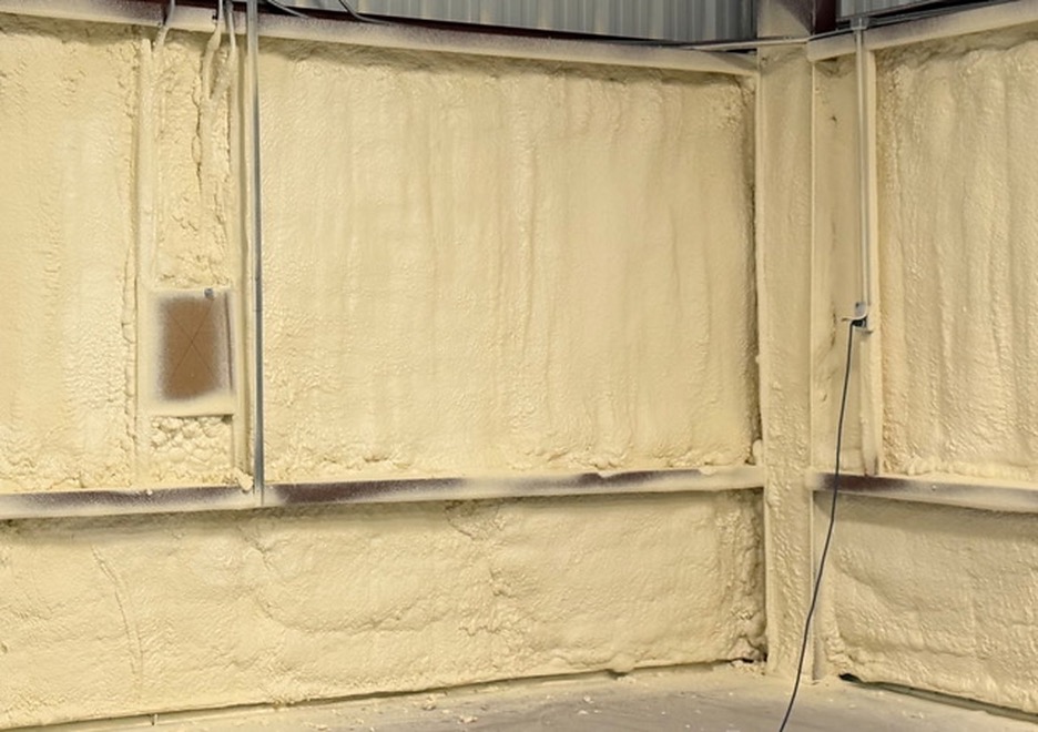 Spray Foam Insulation for a Metal Shop in Wasilla, AK